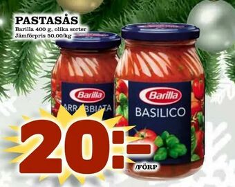 Bonum Matmarknad Pastasås erbjuda