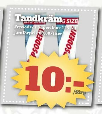 Bonum Matmarknad Tandkräm erbjuda