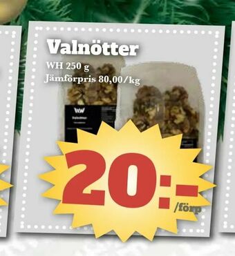 Bonum Matmarknad Valnötter erbjuda