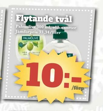 Bonum Matmarknad Flytande tvål erbjuda
