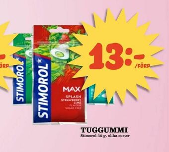 Bonum Matmarknad Tuggummi erbjuda