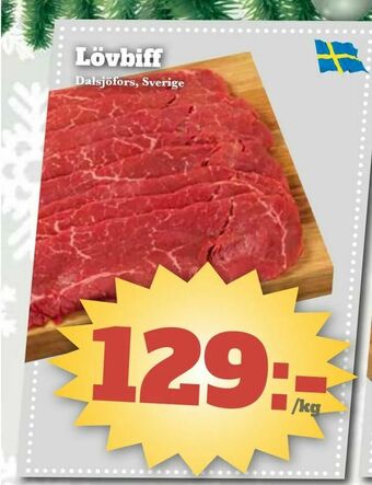 Bonum Matmarknad Lövbiff erbjuda