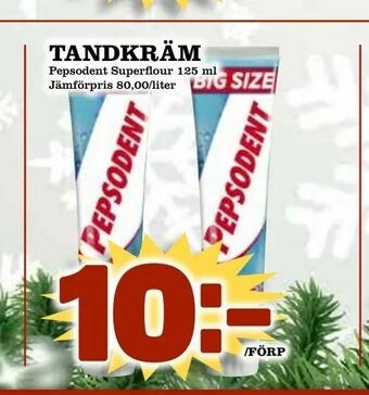 Din Mat Tandkräm erbjuda