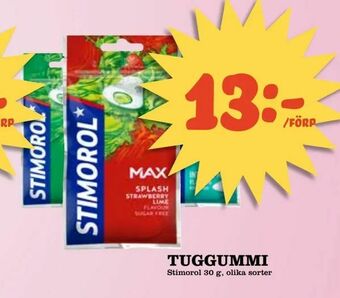 Din Mat Tuggummi erbjuda