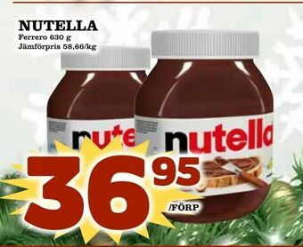 Din Mat Nutella erbjuda