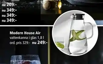 Modern House Air vattenkanna 1,8 l