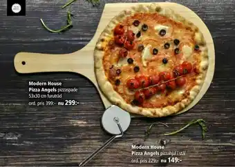 Kitch'n Pizzaspade 53x30 cm furuträd erbjuda