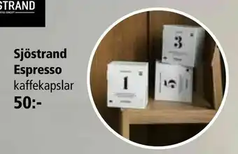Kitch'n Sjöstrand Espresso kaffekapslar erbjuda