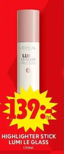 Highlighter stick lumi le glass