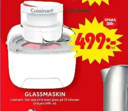 ICA Maxi Glassmaskin erbjuda