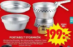 ICA Maxi Portabelt stormkök erbjuda