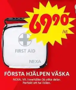 ICA Maxi NEXA Första hjälpen väska erbjuda
