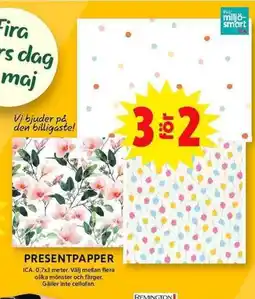 ICA Maxi ICA Presentpapper erbjuda