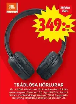ICA Maxi JBL Trådlösa hörlurar erbjuda