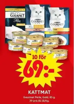 ICA Maxi GOURMET Kattmat erbjuda