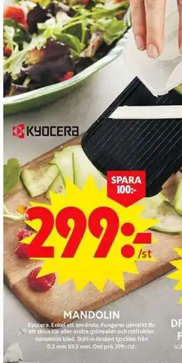 ICA Maxi KYOCERA Mandolin erbjuda