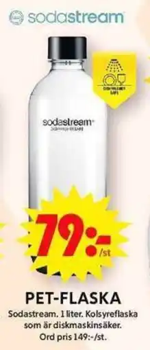 ICA Maxi SODASTREAM Pet-flaska erbjuda