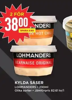 Willys LOHMANDERS Kylda såser erbjuda