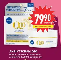 Willys NIVEA Ansiktskräm q10 erbjuda