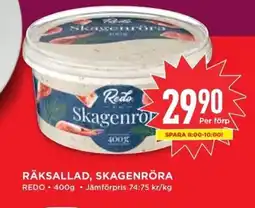Willys REDO Räksallad, skagenröra erbjuda