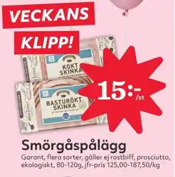 Hemköp GARANT Smörgåspålägg erbjuda
