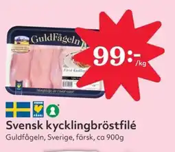Hemköp Svensk kycklingbröstfilé erbjuda