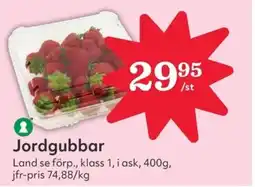 Hemköp Jordgubbar erbjuda