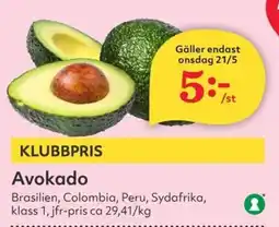 Hemköp Avokado erbjuda