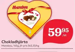 Hemköp MARABOU Chokladhjärta erbjuda
