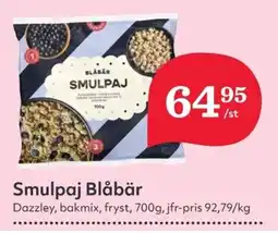 Hemköp Smulpaj blåbär erbjuda