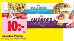 ICA Kvantum ICA Smördeg, pajdeg erbjuda