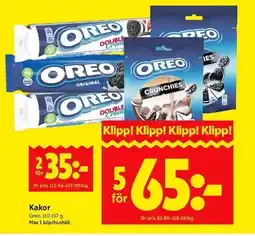 ICA Kvantum OREO Kakor erbjuda