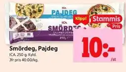 ICA Kvantum ICA Smördeg, pajdeg erbjuda