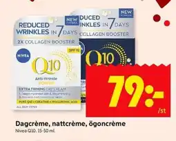 ICA Kvantum NIVEA Dagcrème, nattcrème, ögoncrème erbjuda