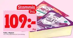 ICA Kvantum ICA Folke-, mejaost erbjuda