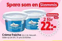 ICA Supermarket ICA Crème fraiche erbjuda