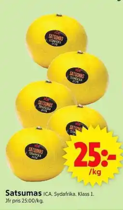 ICA Supermarket ICA Satsumas erbjuda