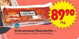 ICA Supermarket ICA Grillmarinerad fläskytterfilé erbjuda