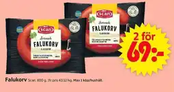 ICA Supermarket SCAN Falukorv erbjuda