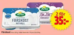 ICA Supermarket ARLA Färskost erbjuda