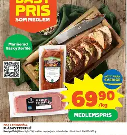 Coop Fläskytterfilé erbjuda