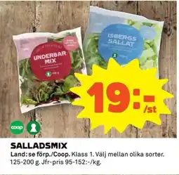 Coop Salladsmix erbjuda