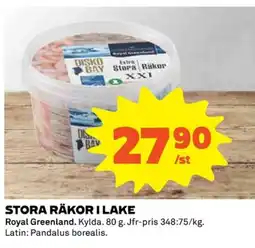 Coop Royal Greenland Stora räkori lake erbjuda