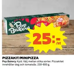 Coop Pop Bakery Pizzakit/minipizza erbjuda