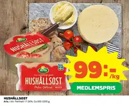 Coop ARLA Hushållsost erbjuda