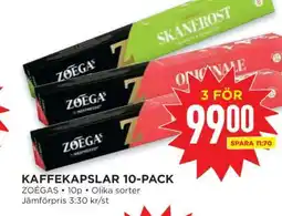 Willys KAFFEKAPSLAR 10-PACK erbjuda