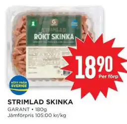 Willys Strimlad skinka erbjuda