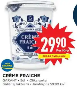 Willys CRÈME FRAICHE erbjuda