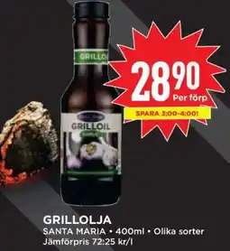 Willys Grillolja erbjuda