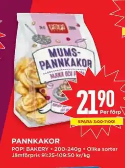 Willys Pannkakor erbjuda